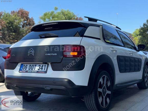 BORZ MOTOR'DAN 0.99 KREDİ 2015 CİTROEN C4 CACTUS 1.6 E-HDİ SHİNE