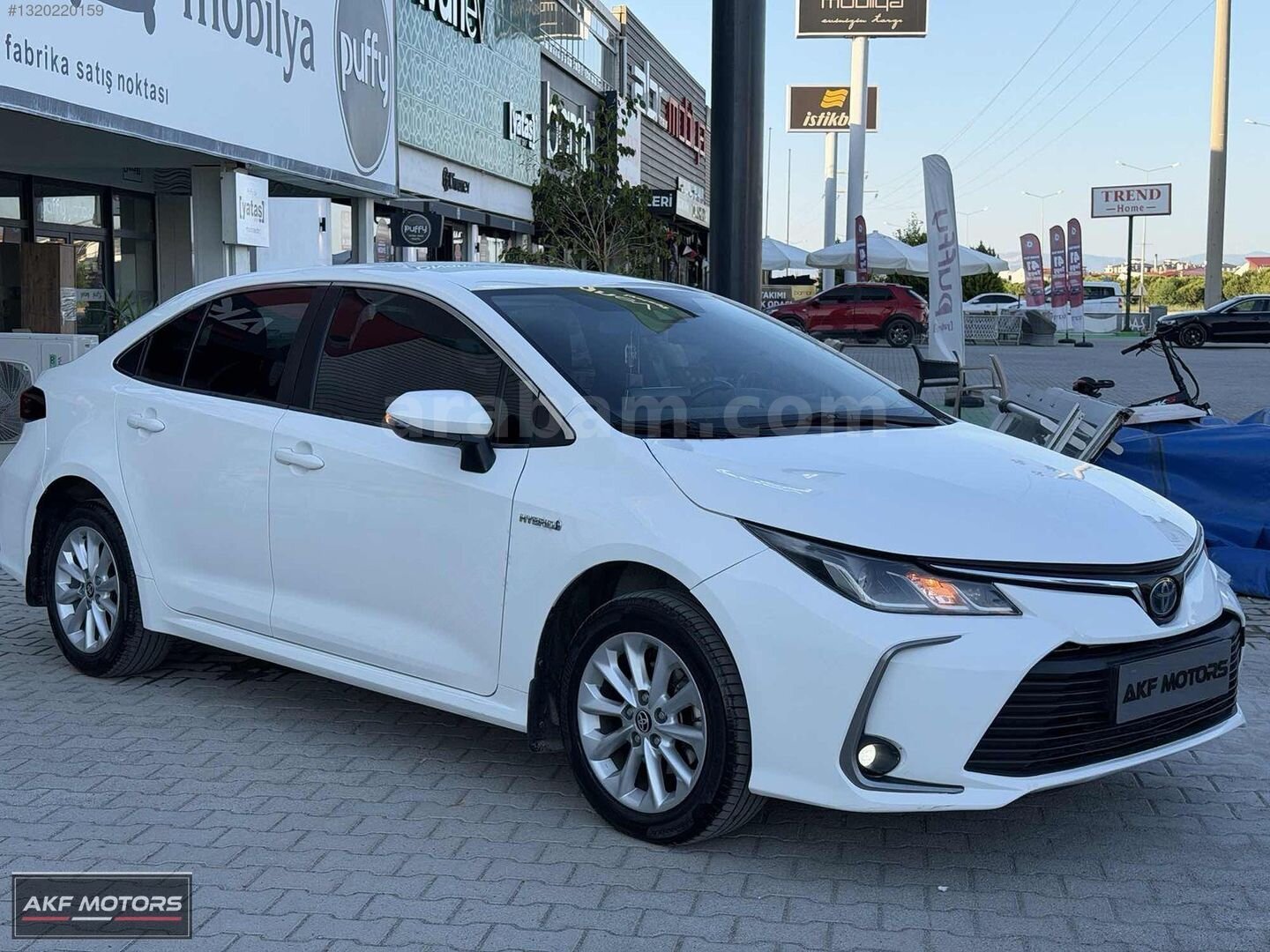 Galeriden Toyota Corolla 1.8 Hybrid Dream 2020 Model Balıkesir 117.000 km Beyaz 6