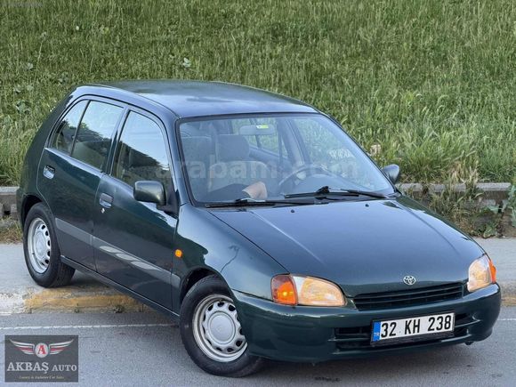 1998 TOYOTA STARLET 1.3 XLİ OTOMATİK MASRAFSIZ BAKIMLI