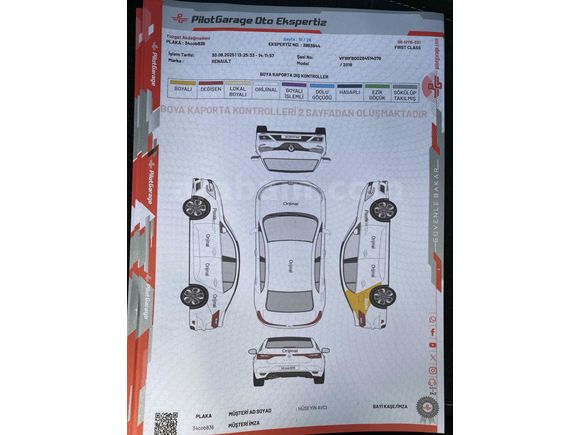 Sahibinden Renault Megane 1.5 Blue DCI Touch 2019 Model 