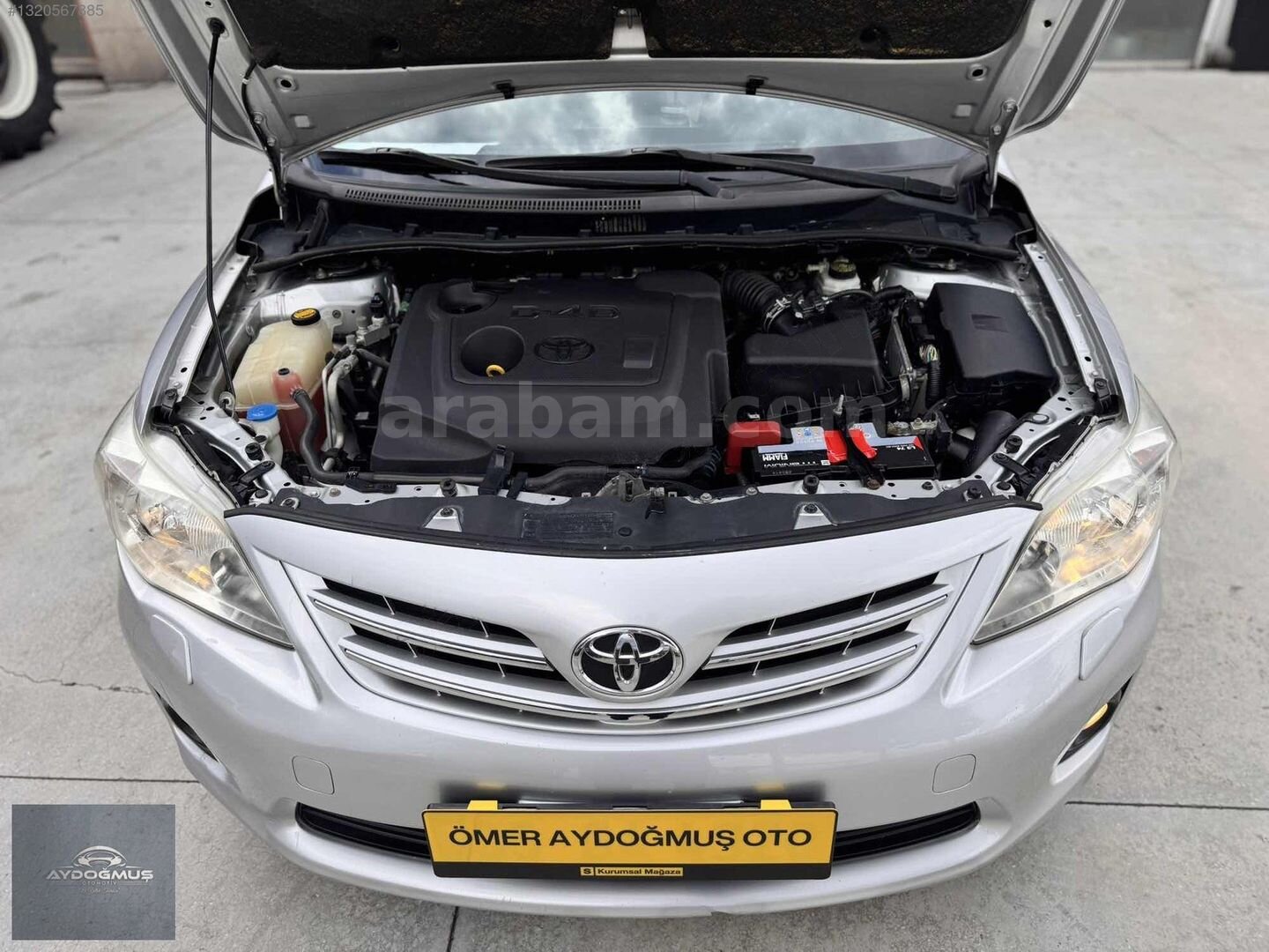 Galeriden Toyota Corolla 1.4 D-4D Elegant 2011 Model Afyonkarahisar 213.000 km Gri 7