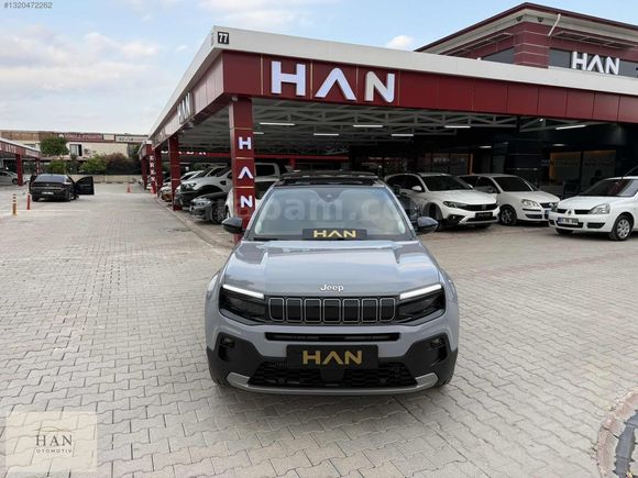 İLK EL BOYASIZ 2025 JEEP AVENGER 1.2 HYBRİD SUMMİT CAM TAVANLI