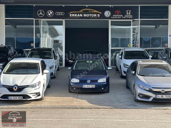 ERKAN MOTORS DAN ÖZEL PLAKA GOLF FIRSAT ARACI
