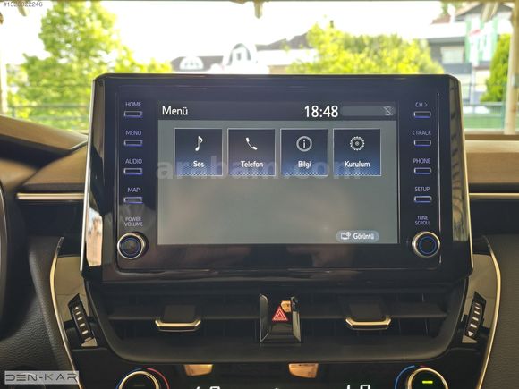 'DEN-KAR' TOYOTA COROLLA CAM TAVAN HATASIZ 23.000KM