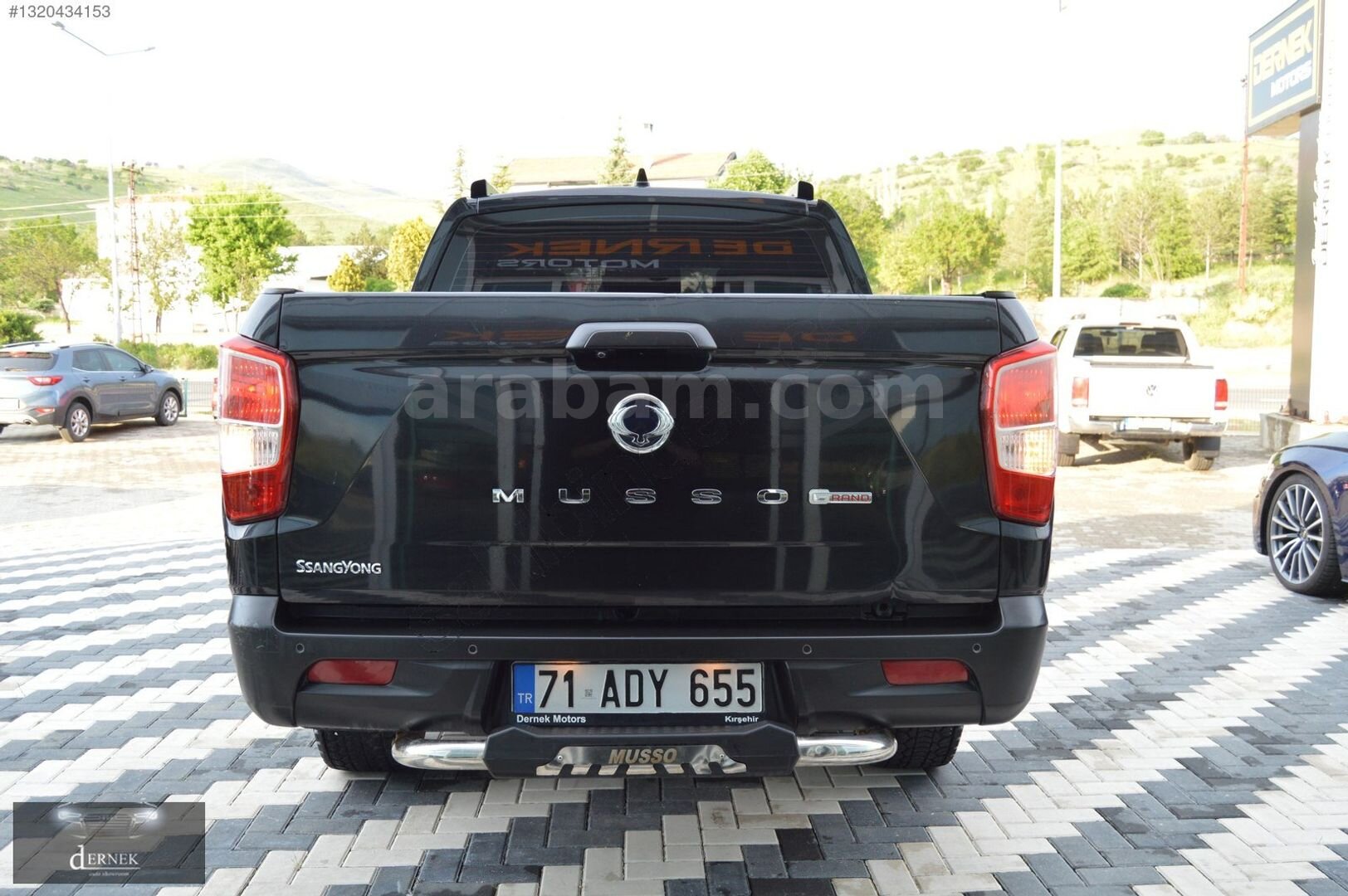 Galeriden KGM SsangYong Musso Grand 2.2 D Platinum Plus 2022 Model Kırşehir 62.000 km Siyah 7