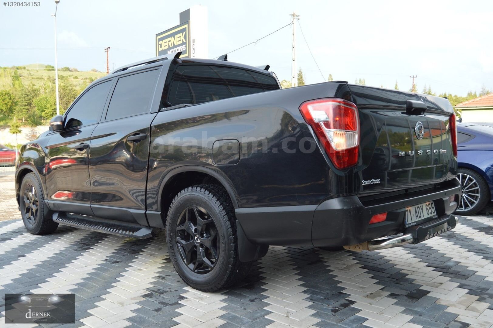 Galeriden KGM SsangYong Musso Grand 2.2 D Platinum Plus 2022 Model Kırşehir 62.000 km Siyah 6