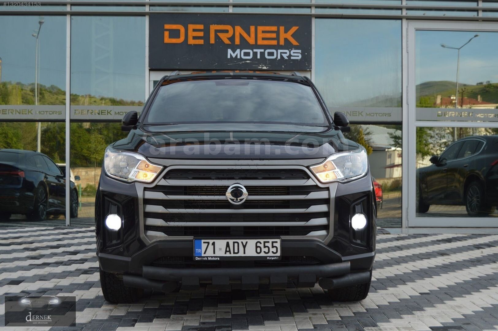 Galeriden KGM SsangYong Musso Grand 2.2 D Platinum Plus 2022 Model Kırşehir 62.000 km Siyah 1