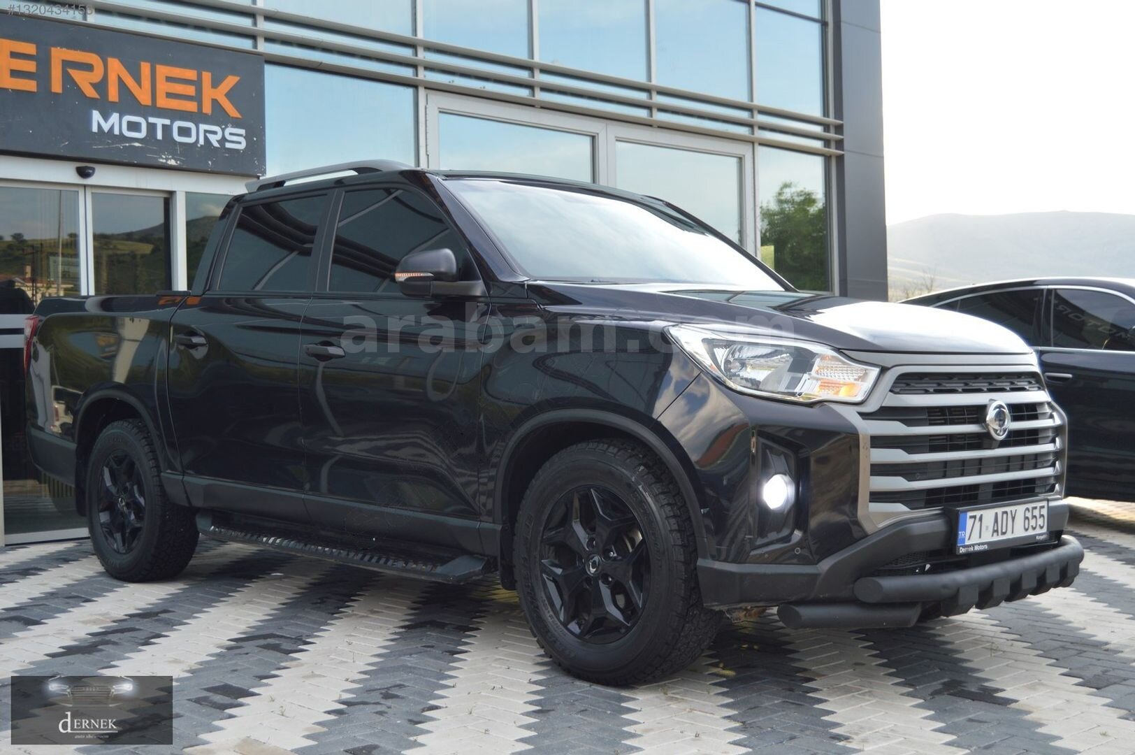 Galeriden KGM SsangYong Musso Grand 2.2 D Platinum Plus 2022 Model Kırşehir 62.000 km Siyah 3