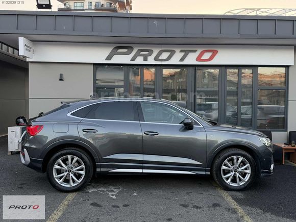 PROTO ' DAN / 2022 Q3 SPORTBACK SLİNE-CAM TAVAN-TABA-E.BAGAJ