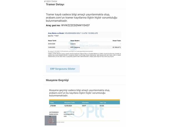 HATASIZ+DÜŞÜK KM+SERVİS BAKIMLI+GOLF+ETSİ