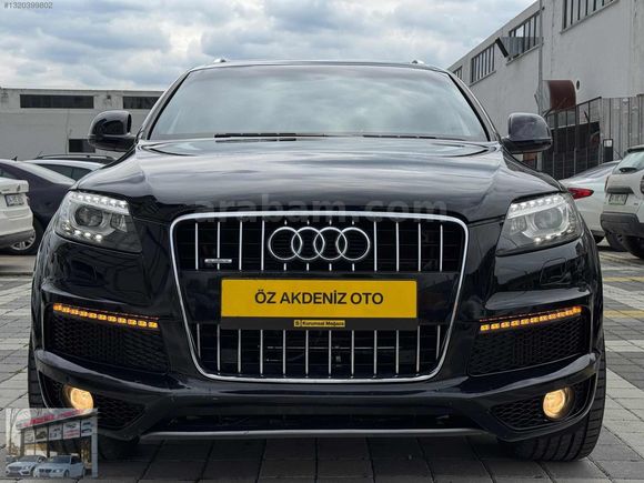 ÖZ AKDENİZ OTOMOTİVDEN 2010 MODEL AUDİ Q7 3.0TDİ SLİNE 7 KİŞİLİK