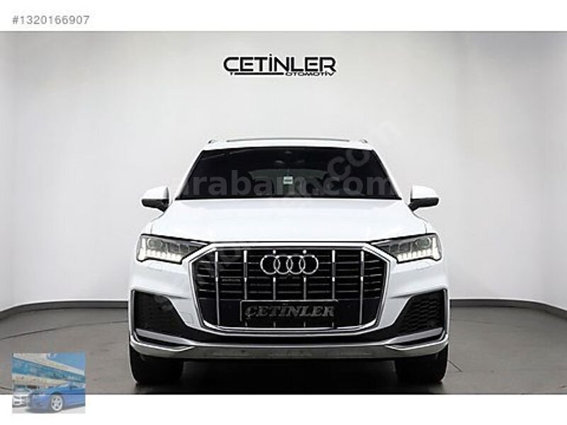 ÇETİNLERDEN Q7 50 TDI S LİNE-B&O-VAKUM-AİR-HAYALET-BAYİ BOYASIZ
