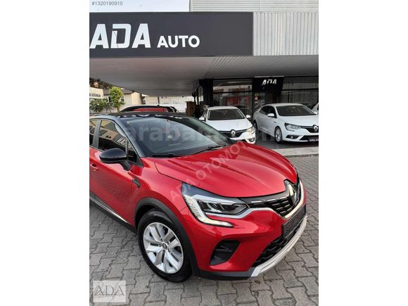 -BOYASIZ- 2020 CAPTUR 1.3 TCE 68 BİN KM KIRMIZI SİYAH ÇİFT RENK