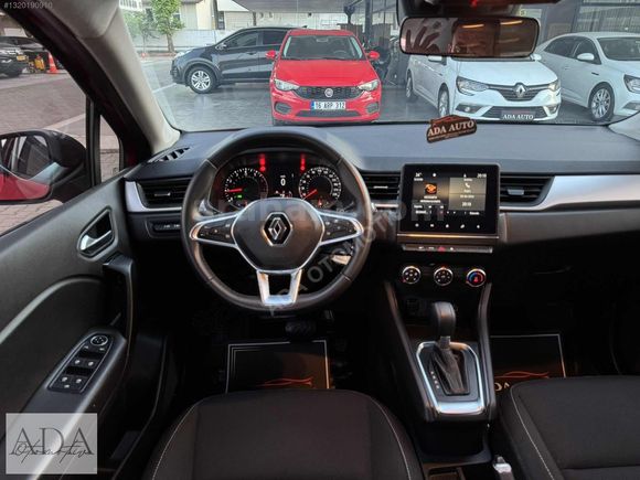 -BOYASIZ- 2020 CAPTUR 1.3 TCE 68 BİN KM KIRMIZI SİYAH ÇİFT RENK
