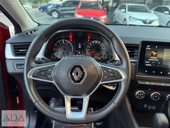 -BOYASIZ- 2020 CAPTUR 1.3 TCE 68 BİN KM KIRMIZI SİYAH ÇİFT RENK