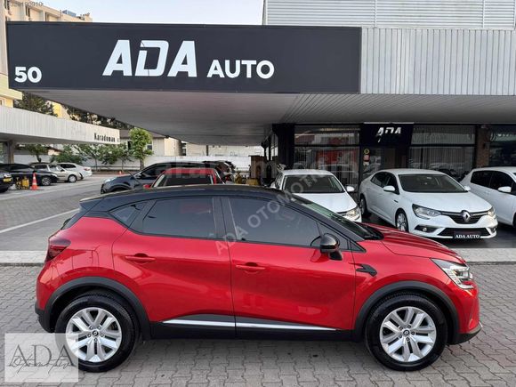 -BOYASIZ- 2020 CAPTUR 1.3 TCE 68 BİN KM KIRMIZI SİYAH ÇİFT RENK