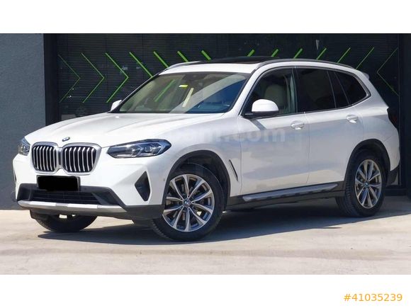 2022 X3 X LİNE BOYASIZ CAM TAVAN-HAYALET-KEYLESS-E.BAGAJ-%20 KDV