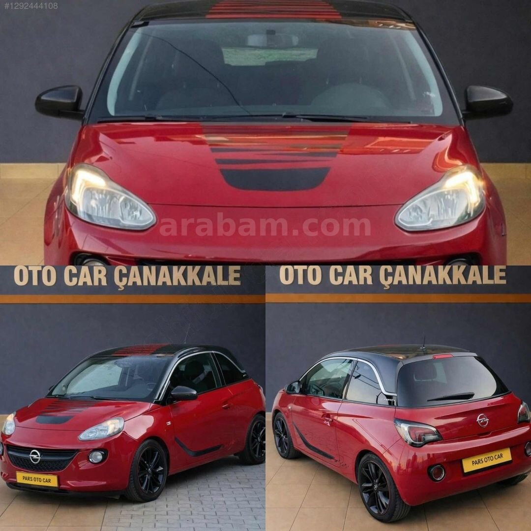 Galeriden Opel Adam 1.2 Jam 2013 Model Çanakkale 187.000 km Kırmızı 3