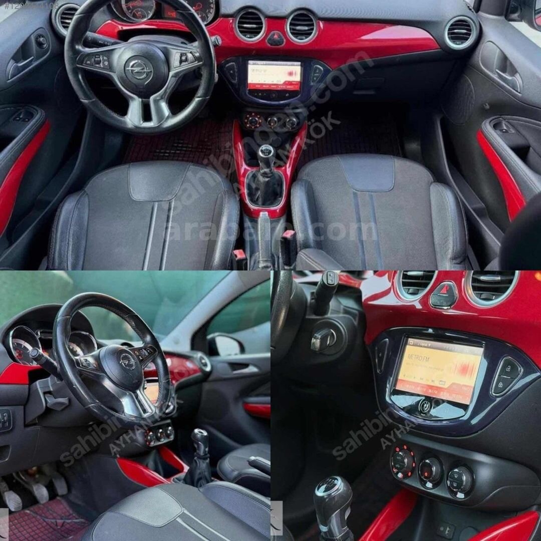 Galeriden Opel Adam 1.2 Jam 2013 Model Çanakkale 187.000 km Kırmızı 2