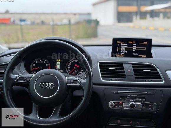 KURT CAR DAN 2018 AUDİ Q3 C.TAVAN E.BAGAJ DERİ+ISITMA+LED FAR