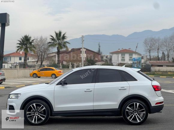 KURT CAR DAN 2018 AUDİ Q3 C.TAVAN E.BAGAJ DERİ+ISITMA+LED FAR