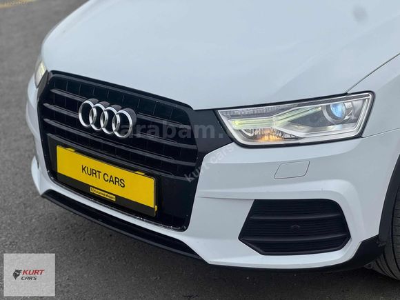 KURT CAR DAN 2018 AUDİ Q3 C.TAVAN E.BAGAJ DERİ+ISITMA+LED FAR