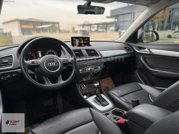 KURT CAR DAN 2018 AUDİ Q3 C.TAVAN E.BAGAJ DERİ+ISITMA+LED FAR