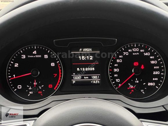 KURT CAR DAN 2018 AUDİ Q3 C.TAVAN E.BAGAJ DERİ+ISITMA+LED FAR