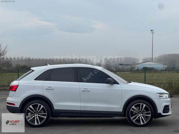 KURT CAR DAN 2018 AUDİ Q3 C.TAVAN E.BAGAJ DERİ+ISITMA+LED FAR