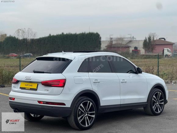 KURT CAR DAN 2018 AUDİ Q3 C.TAVAN E.BAGAJ DERİ+ISITMA+LED FAR