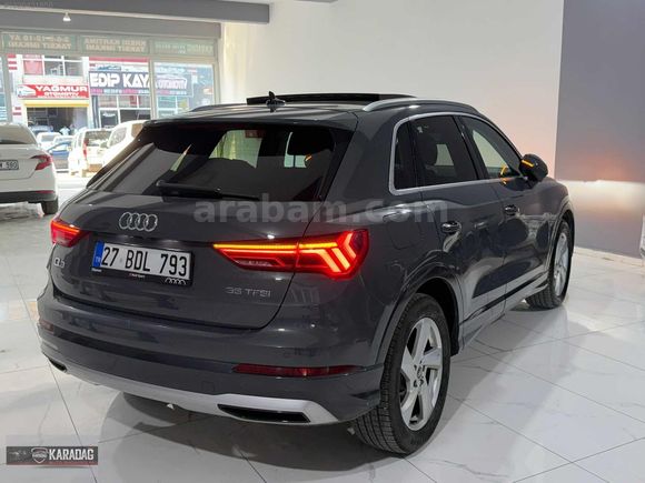 2021 AUDI Q3 BOYASIZ 125 BİN KM CAM TAVAN FULL