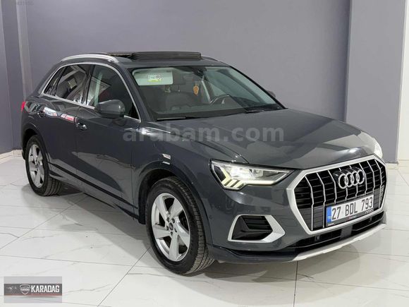 2021 AUDI Q3 BOYASIZ 125 BİN KM CAM TAVAN FULL