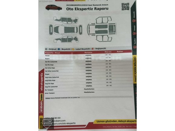 *K.KARTA 12 TAKSİT* 2023 SADECE 14.000 KM'DE DEĞİŞENSİZ BOYASIZ