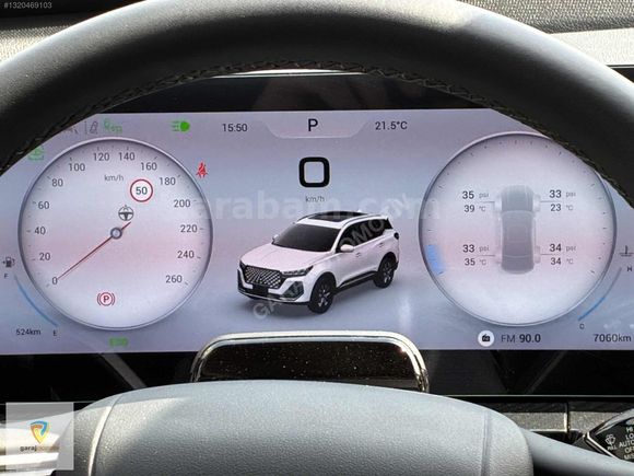 GARAJDAN 2024 TİGGO 7 PRO MAX 7000 KM HATASIZ /SONY/SOĞUTMA/360
