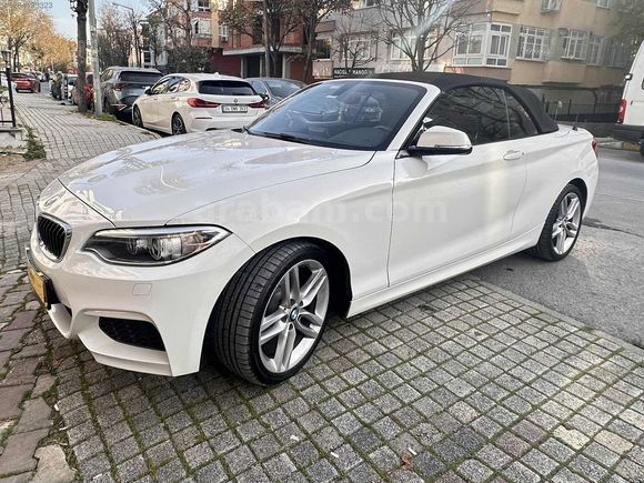 2017 ÇIKIŞLI M PAKET CABRİO 218i 101.000 km Expertiz e açık