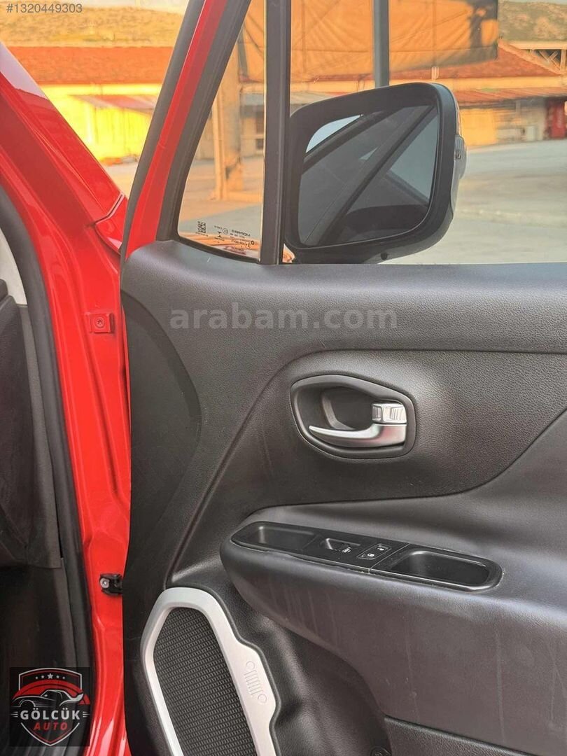 Galeriden Jeep Renegade 1.6 MultiJet Limited 2014 Model Afyonkarahisar 180.000 km Kırmızı 3