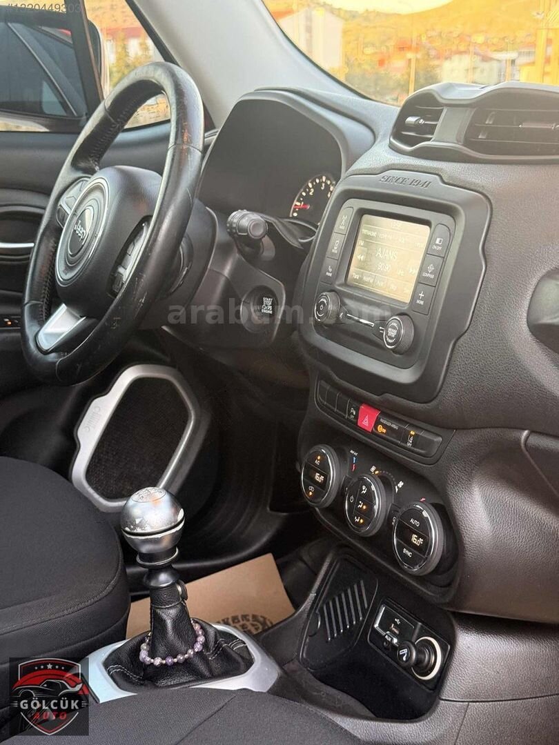 Galeriden Jeep Renegade 1.6 MultiJet Limited 2014 Model Afyonkarahisar 180.000 km Kırmızı 6