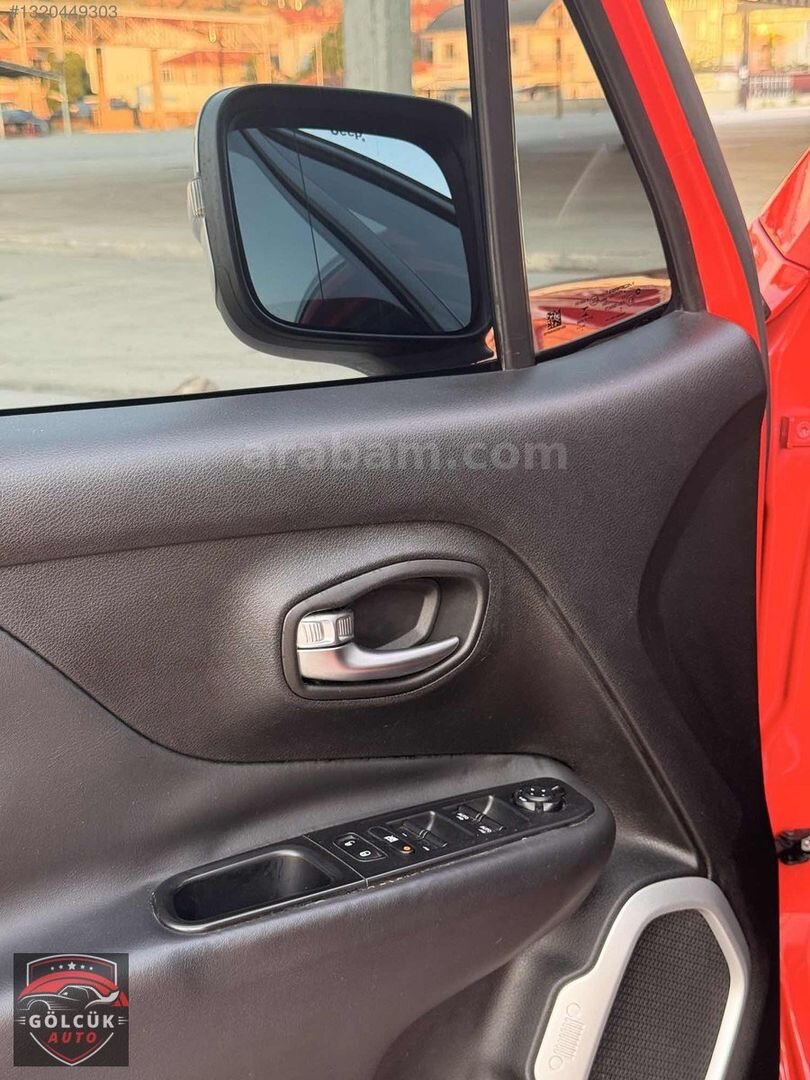 Galeriden Jeep Renegade 1.6 MultiJet Limited 2014 Model Afyonkarahisar 180.000 km Kırmızı 4