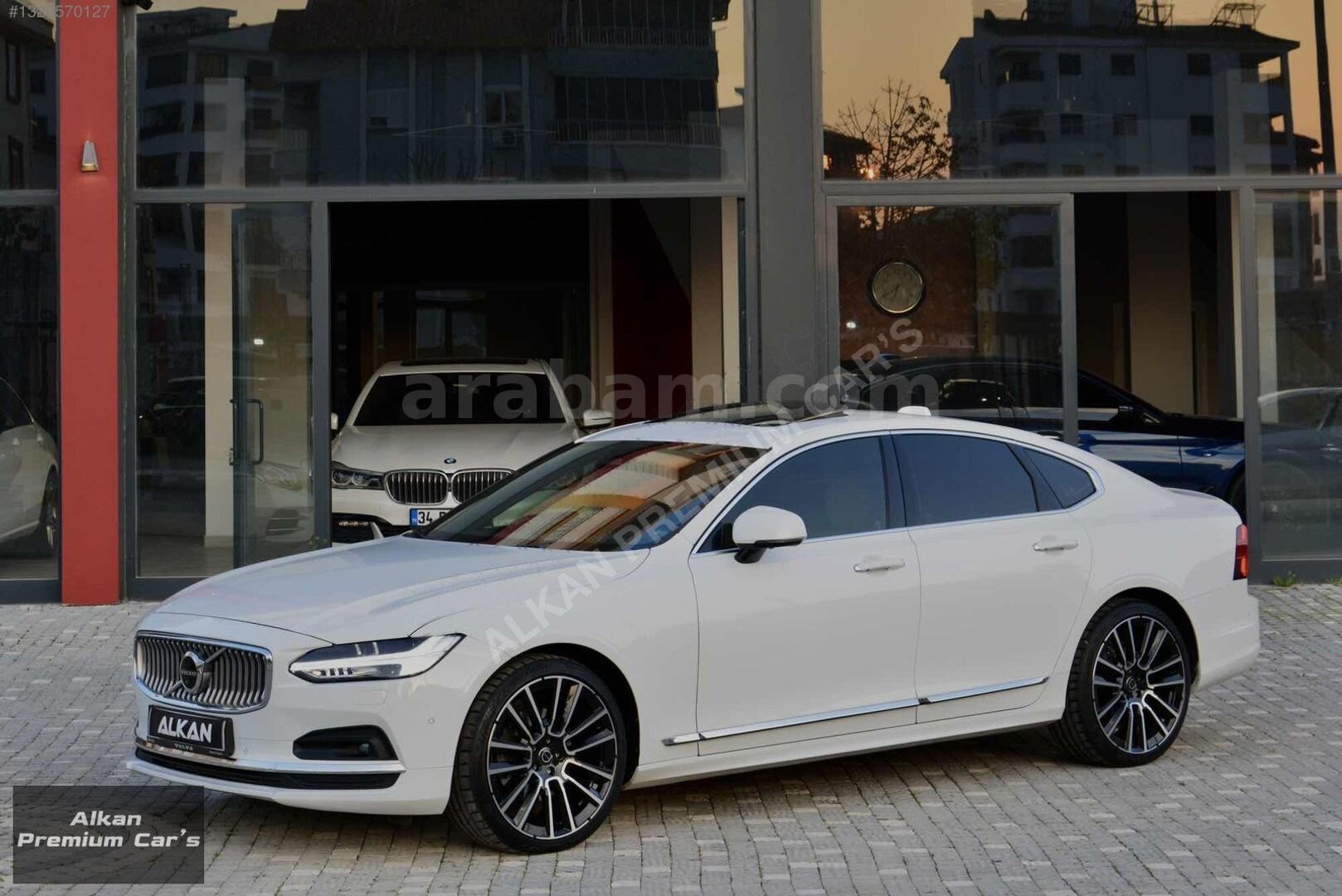 Galeriden Volvo S90 2.0 D B5 Inscription 2021 Model Antalya 174.000 km Beyaz 6