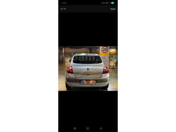 Sahibinden Renault Megane 1.5 dCi Authentique 2005 Model