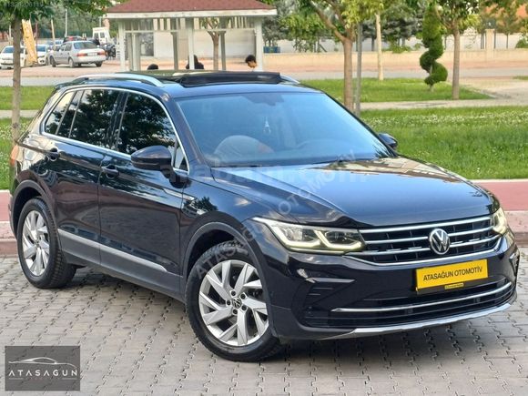2021 TİGUAN 1.5 TSİ ELEGANCE DEĞİŞENSİZ CAM TAVANLI 79.000 KM