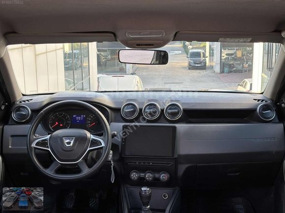 2019 DUSTER BOYASIZ DEĞİŞENSİZ TRAMERSİZ 158 BİN KM JANT-EKRAN