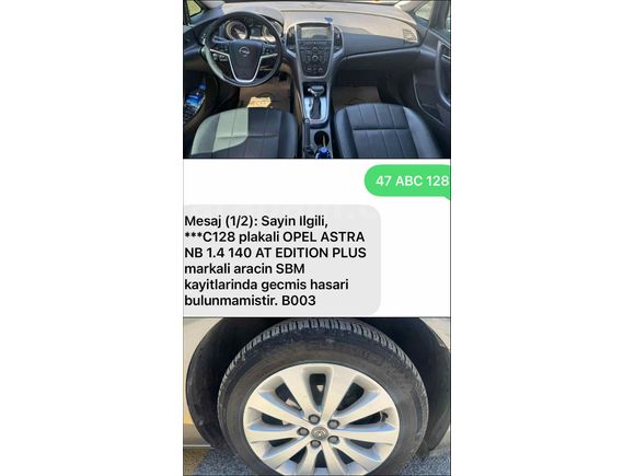 45 BİN KM’de / HATASIZ BOYASIZ TRAMERSİZ/ OTOMATİK / DERİ KOLTUK-GERİ GÖRÜŞ