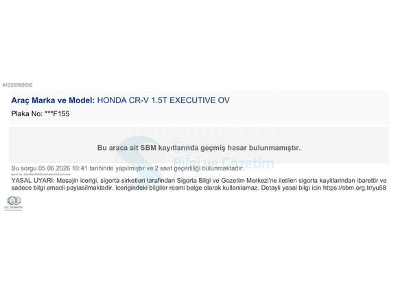 2021 HONDA CR-V 1.5 VTEC EXECTUİVE CAM TAVANLI CCL A.Ş'DEN