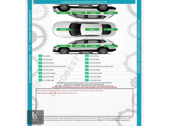 UYAR AUTODAN HATASIZ TRAMERSİZ