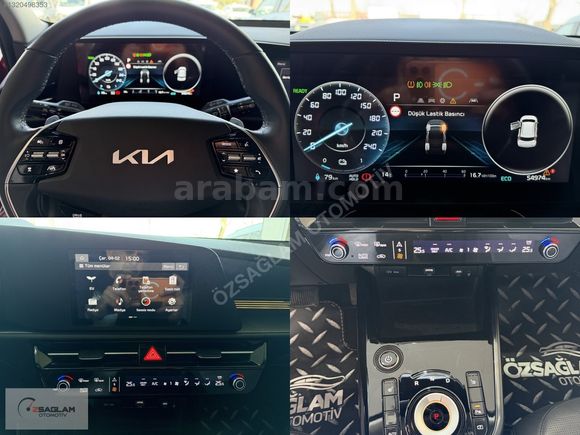 ÖZSAĞLAM'dan 2023 Kia Niro Elegance Elektrikli 54binde *Boyasız*