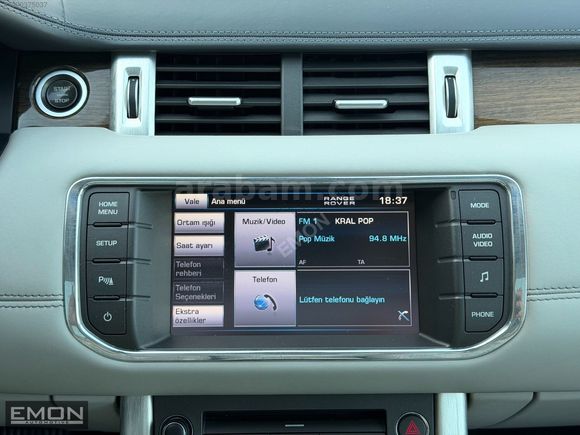 | EMON | 2012 RANGE ROVER EVOQUE 2.0 Si4 DYNAMIC CAMTAVAN