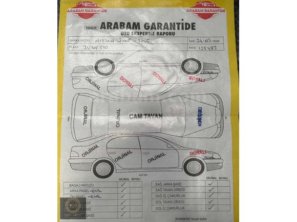 GÜN AUTO'DAN NISSAN JUKE 2015 MODEL BENZİN+LPG