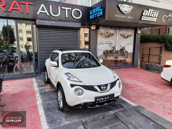 FIRAT OTOMOTİVDEN 2015 JUKE 1.6 SKYPACK C.TAVAN G.GÖRÜŞ 71.000KM