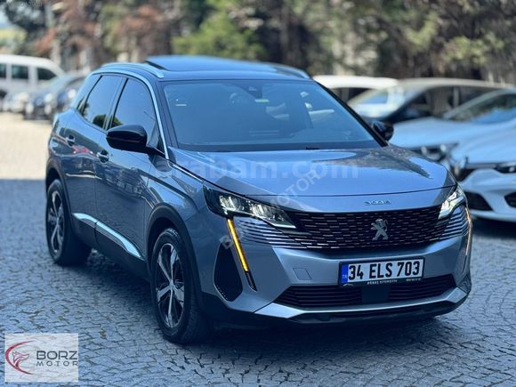 BORZ MOTOR'DAN 0.99 KREDİ 2021 PEUGEOT 3008 ALLURE HATASIZ CMTVN